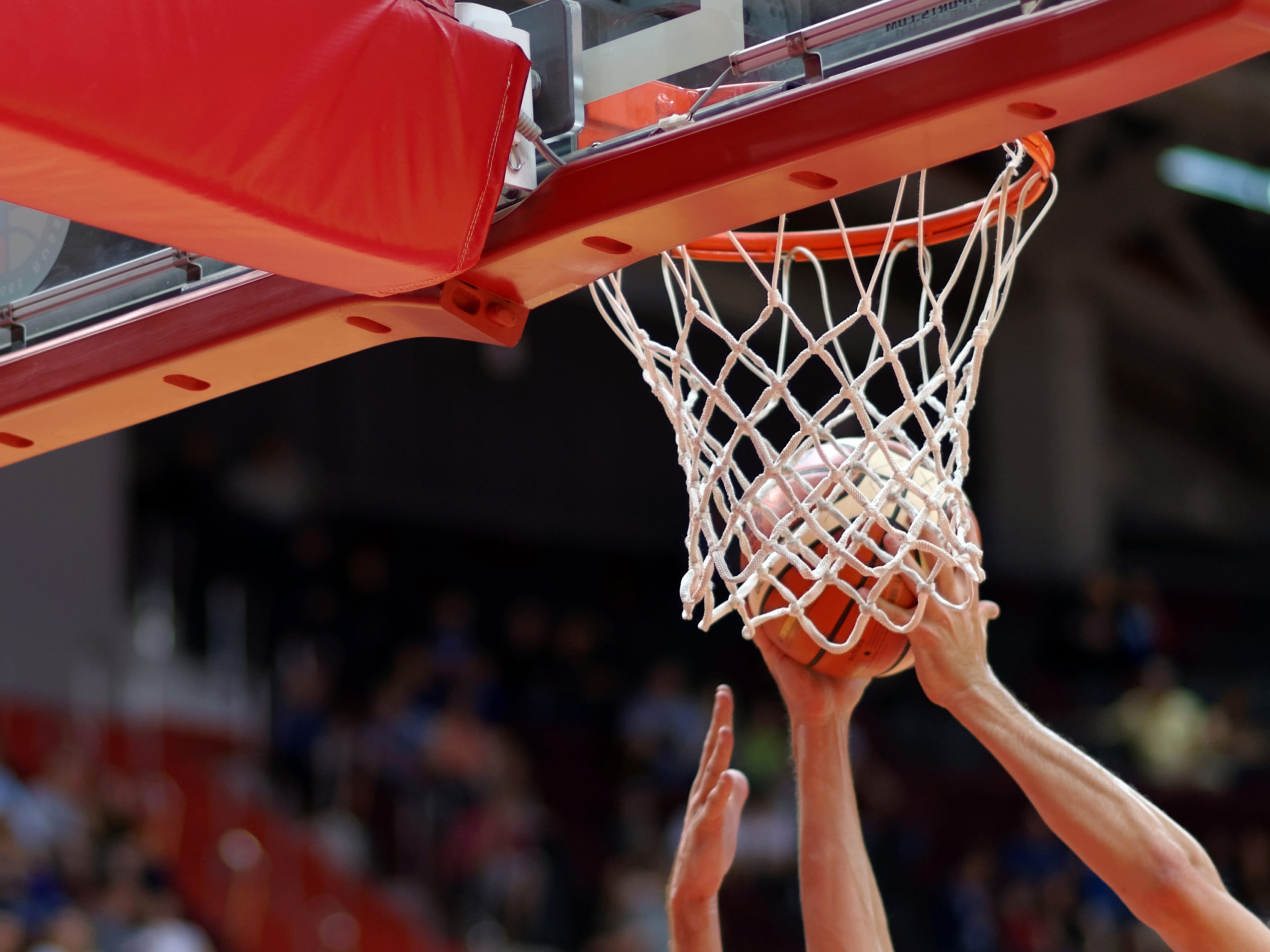 Fight under the backboard during a basketball match.jpg