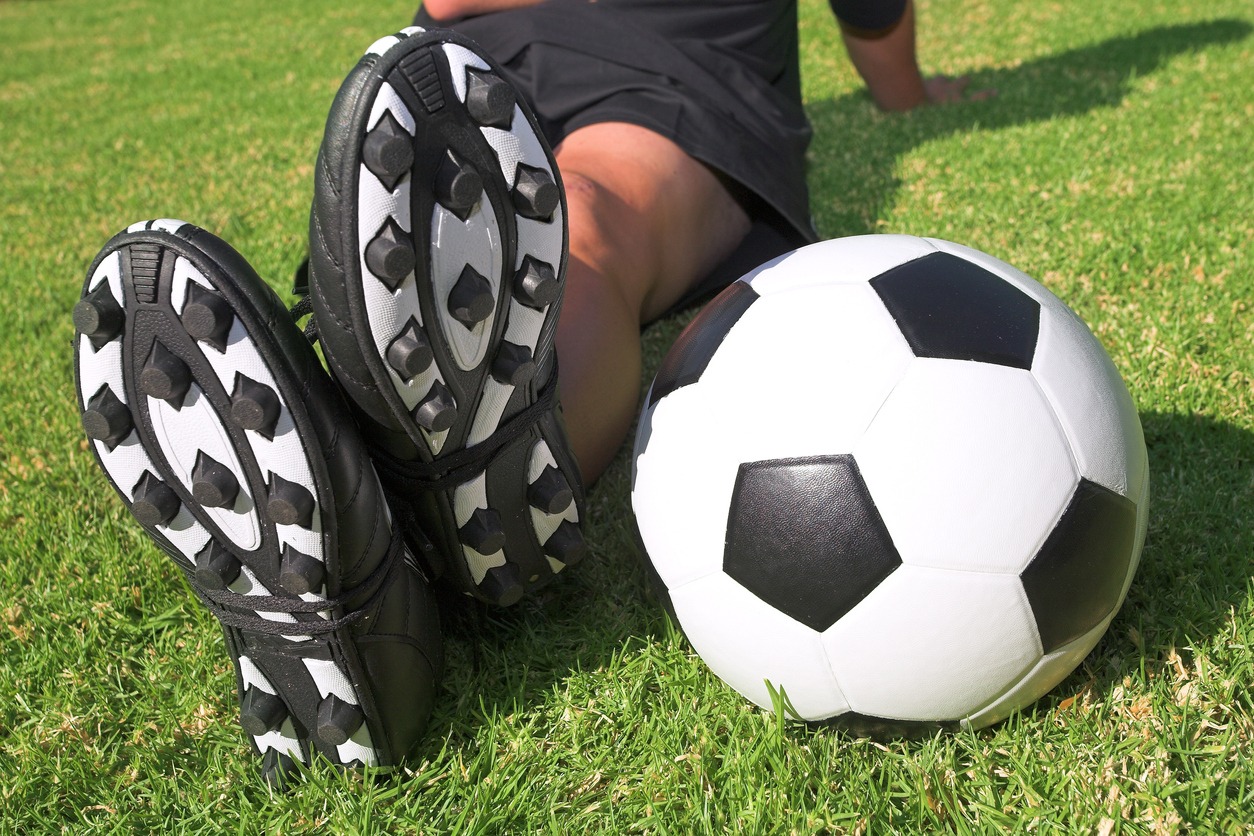 outsole of soccer shoes