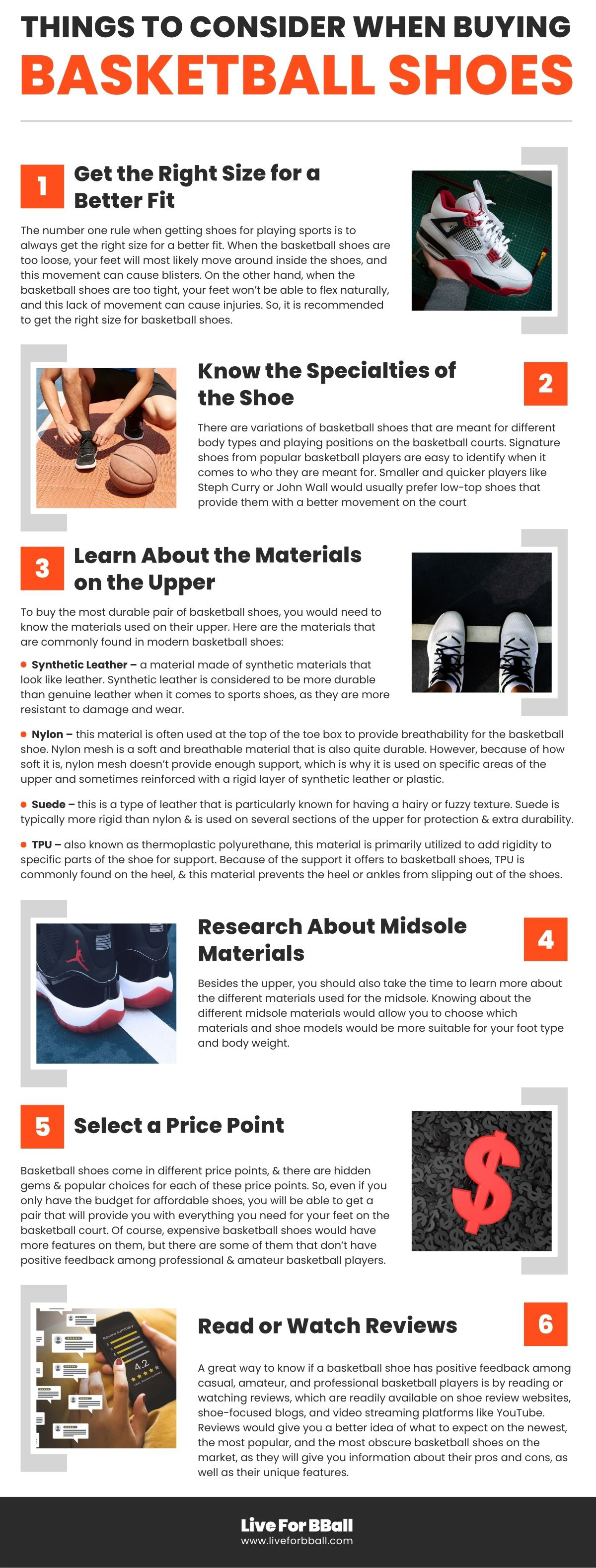 Things to Consider When Buying Basketball Shoes