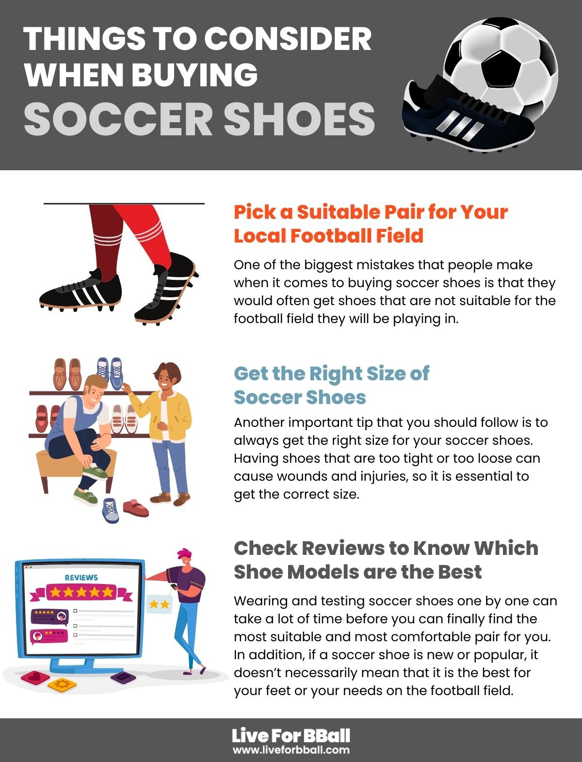 Things to Consider When Buying Soccer Shoes