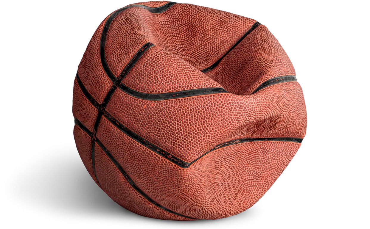 deflated basketball