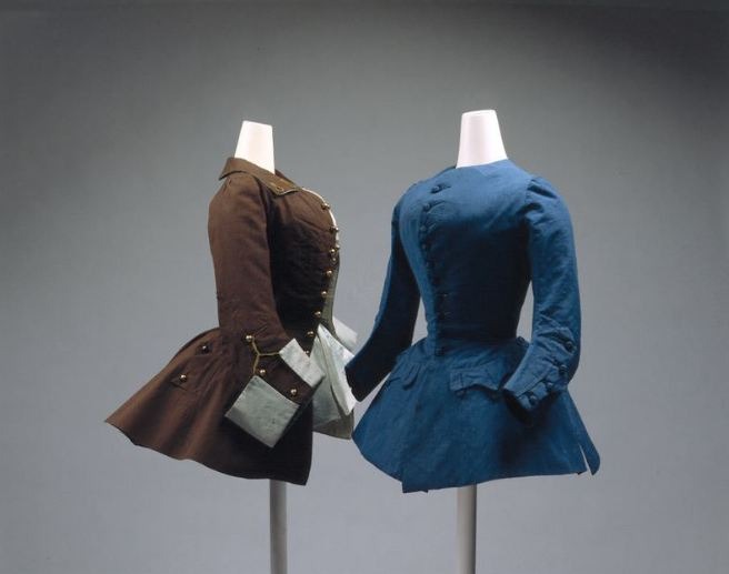 A-photo-of-18th-century-riding-coats-for-female